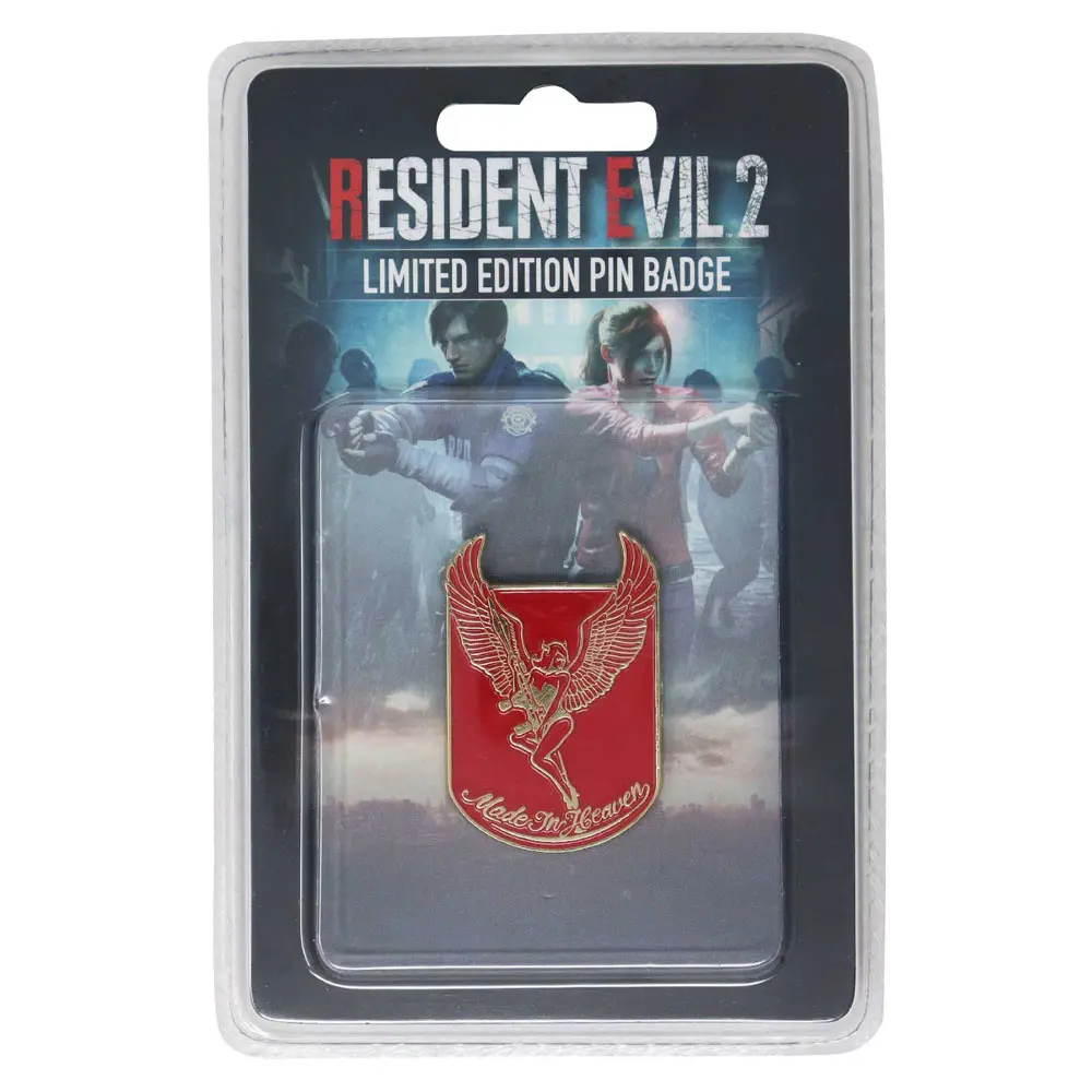 Resident Evil 2 XL Premium Pin Badge 25th Anniversary Limited Edition product photo