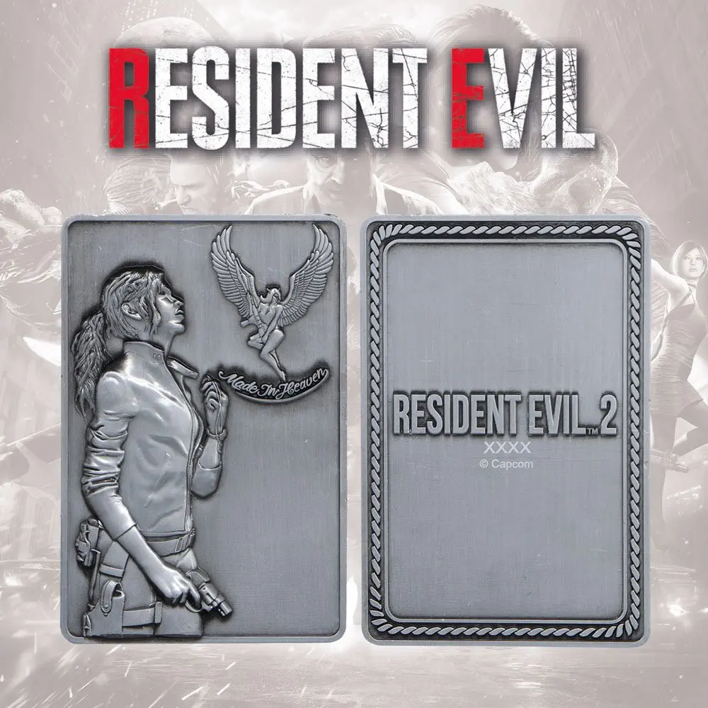 Resident Evil 2 Collectible Ingot Claire Redfield Limited Edition product photo
