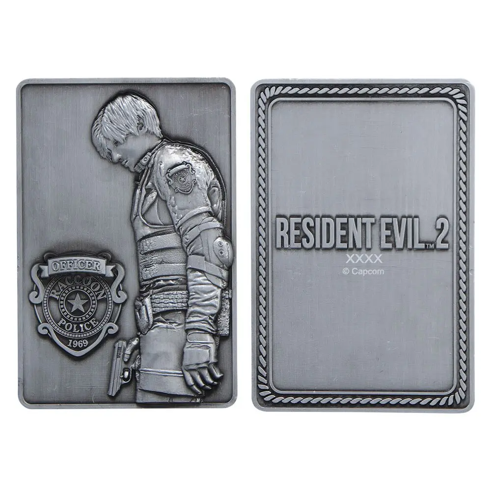 Resident Evil 2 Collectible Ingot Leon S. Kennedy Limited Edition product photo