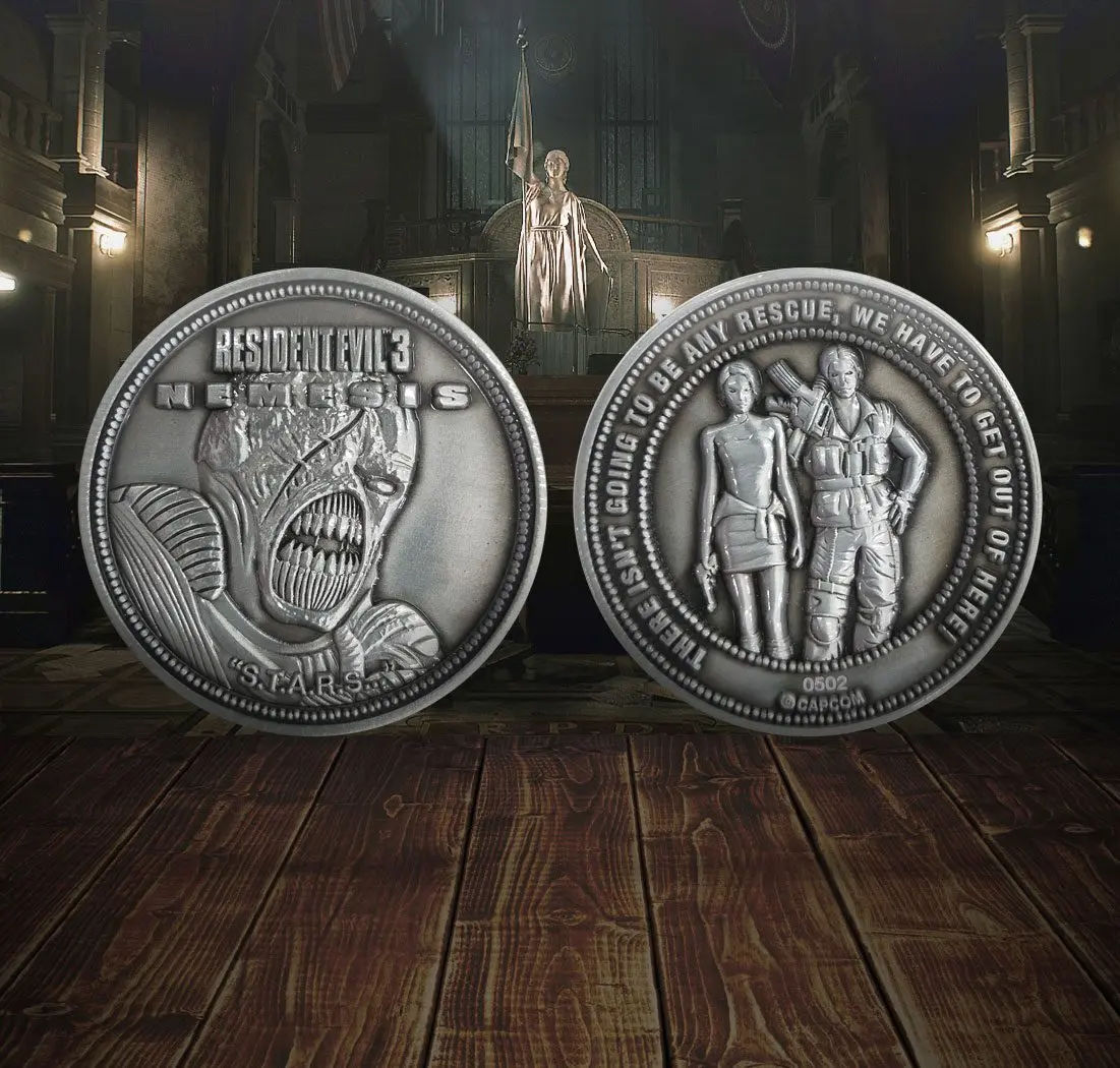 Resident Evil 3 Collectable Coin Nemesis Limited Edition product photo