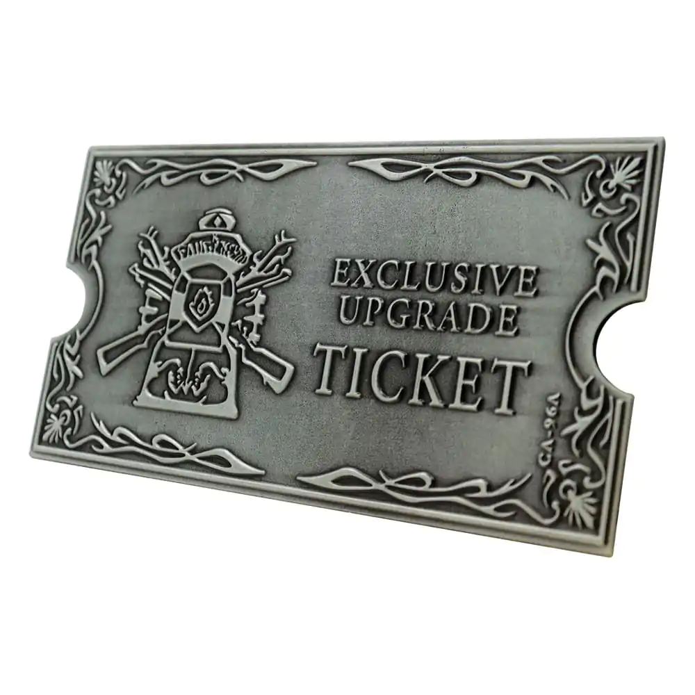 Resident Evil 4 Replica 1/1 Metal Exclusive Upgrade Ticket product photo