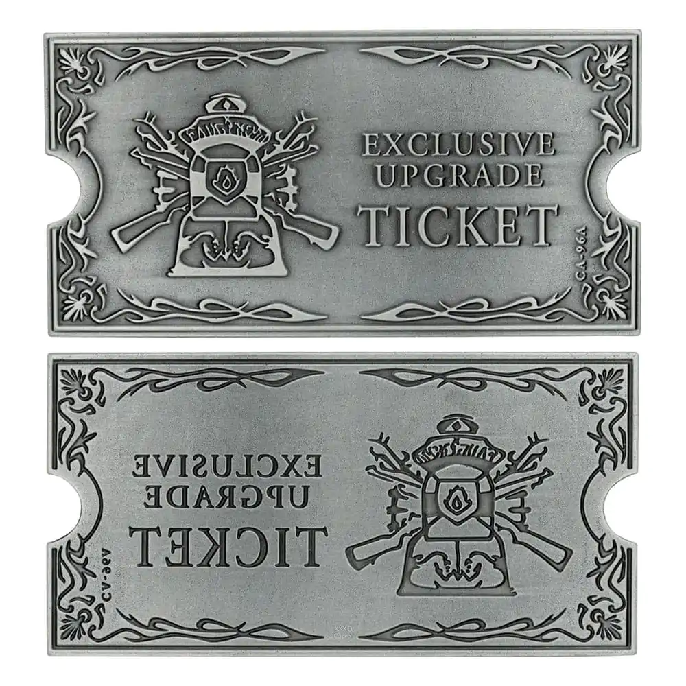 Resident Evil 4 Replica 1/1 Metal Exclusive Upgrade Ticket product photo