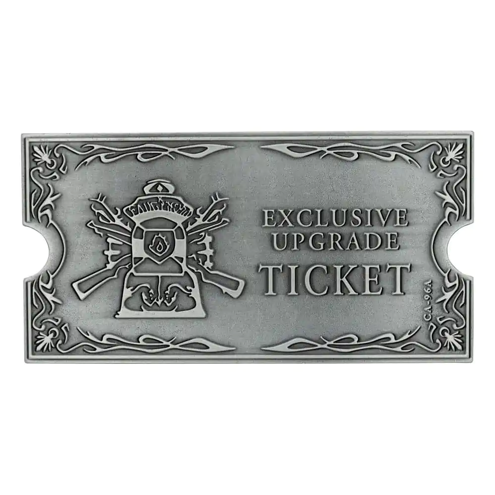 Resident Evil 4 Replica 1/1 Metal Exclusive Upgrade Ticket product photo