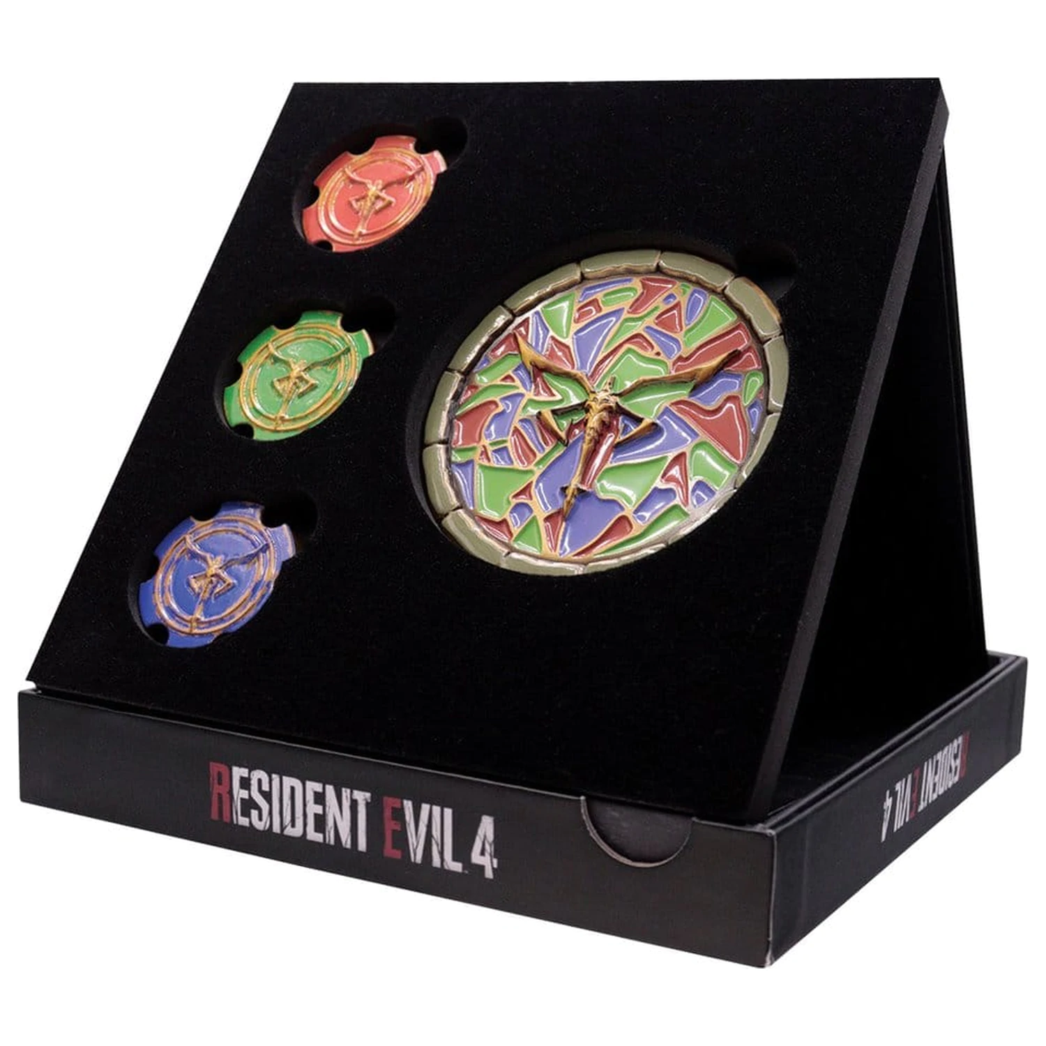 Resident Evil 4 Replica Church Puzzle Medallion Set product photo
