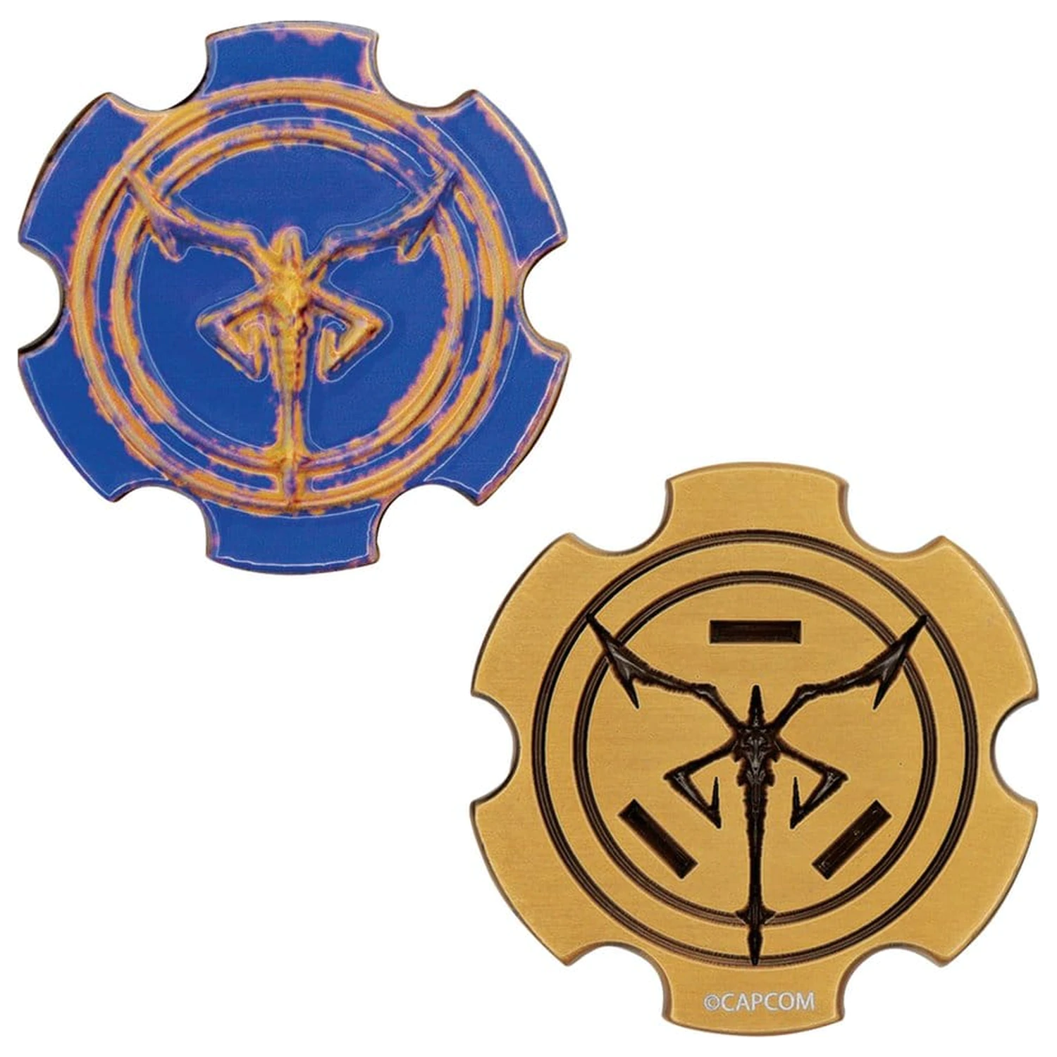 Resident Evil 4 Replica Church Puzzle Medallion Set product photo