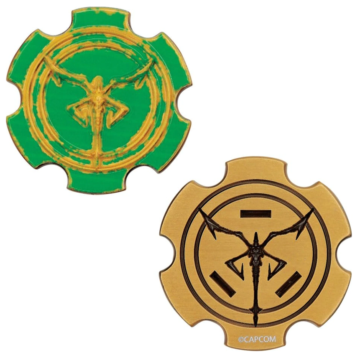 Resident Evil 4 Replica Church Puzzle Medallion Set product photo