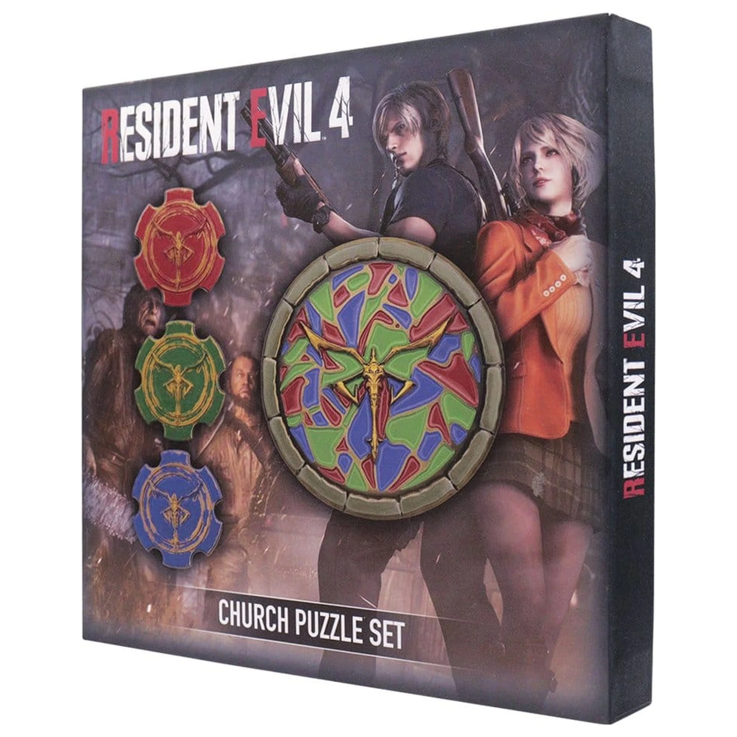 Resident Evil 4 Replica Church Puzzle Medallion Set product photo