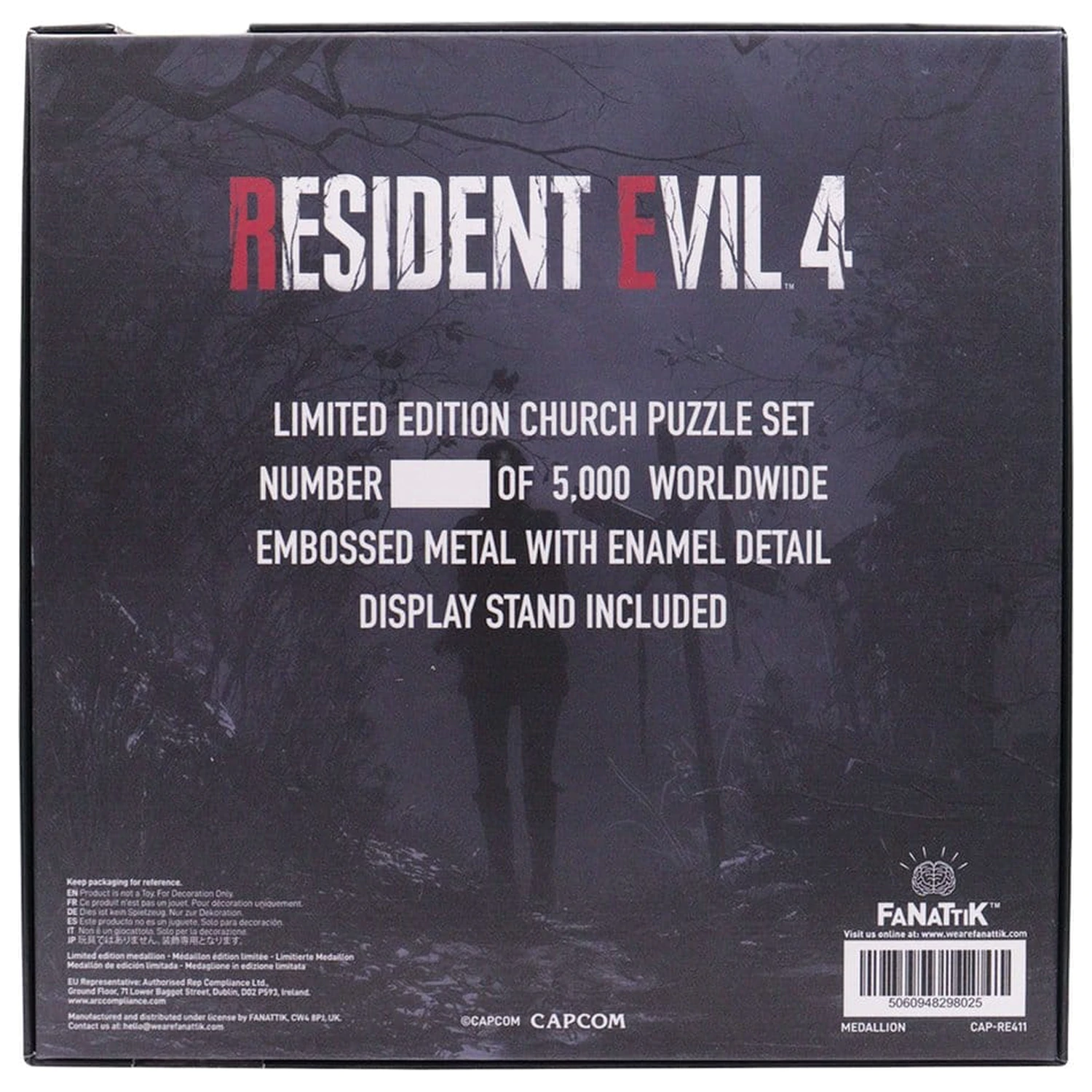 Resident Evil 4 Replica Church Puzzle Medallion Set product photo