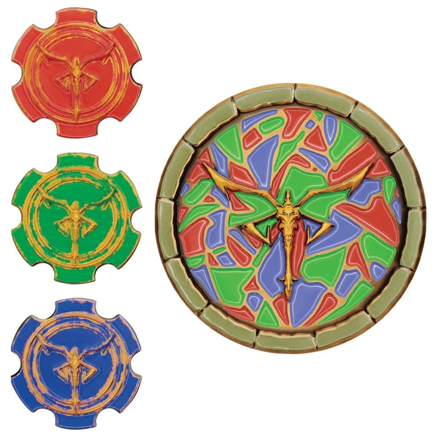 Resident Evil 4 Replica Church Puzzle Medallion Set product photo