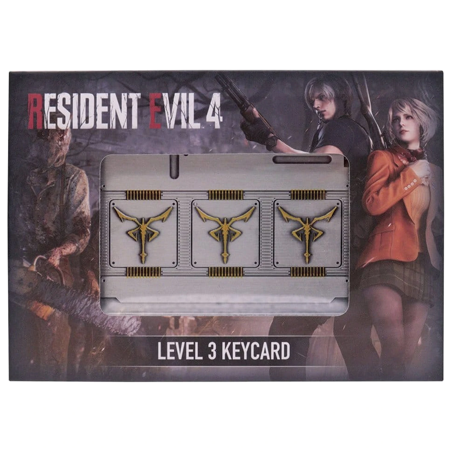 Resident Evil 4 Replica Level 3 Keycards Limited Edition product photo