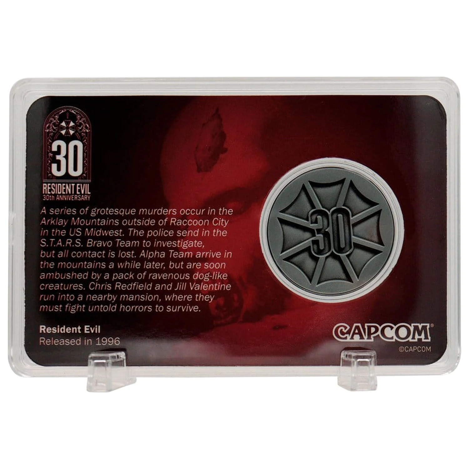 Resident Evil Collectable Coin 30th Anniversary product photo
