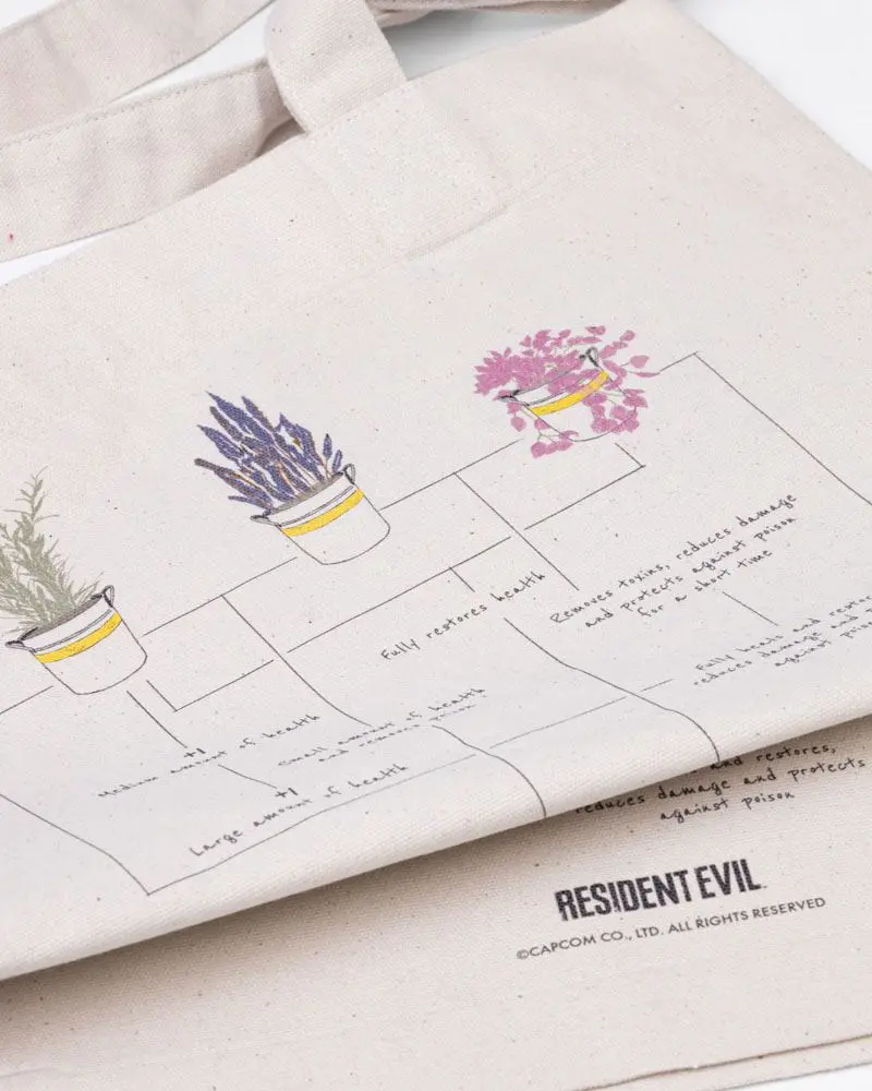 Resident Evil Tote Bag Herbs product photo