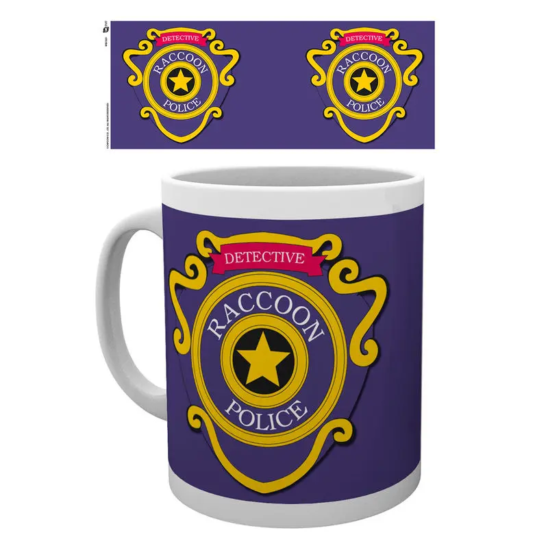 Resident Evil Racoon Police mug product photo