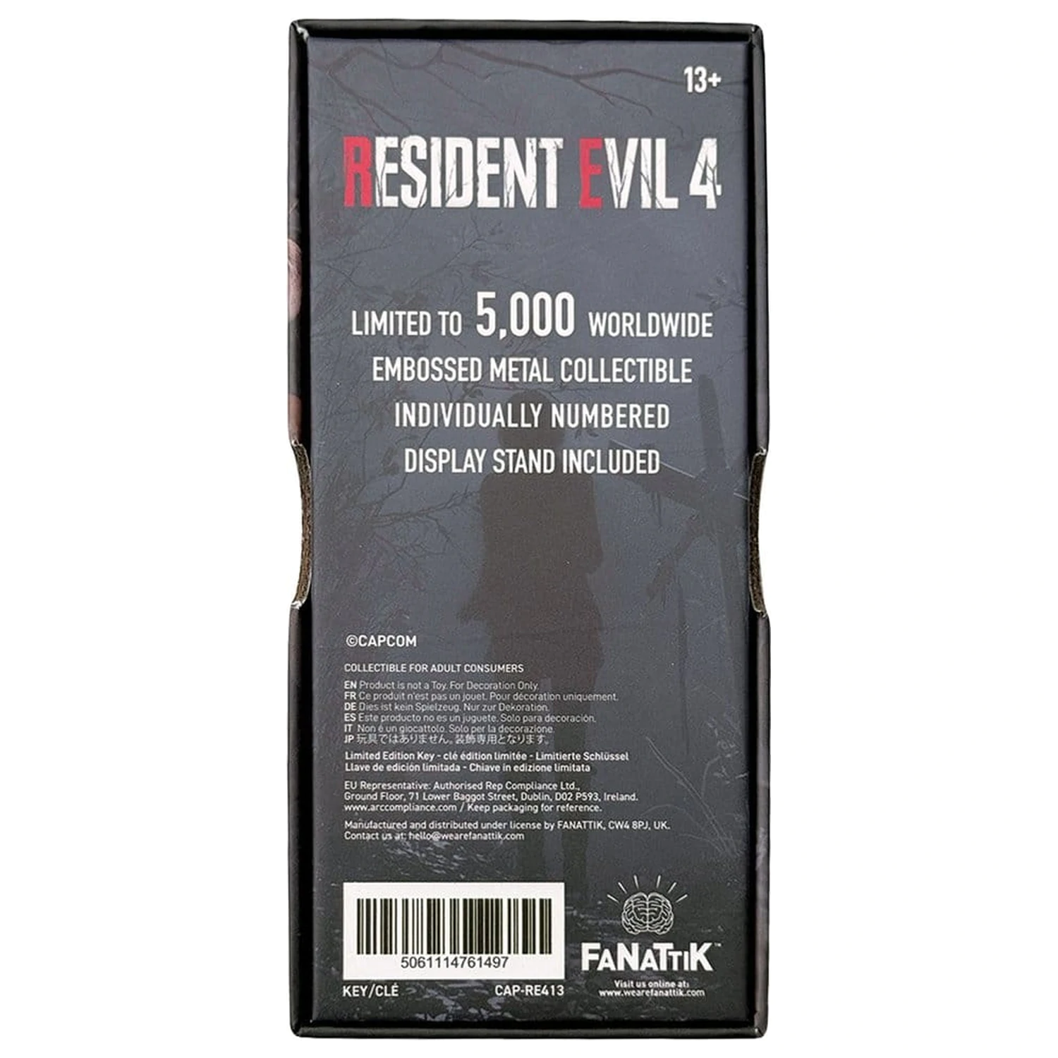 Resident Evil Replica Dungeon Key Limited Edition 11 x 5 cm product photo