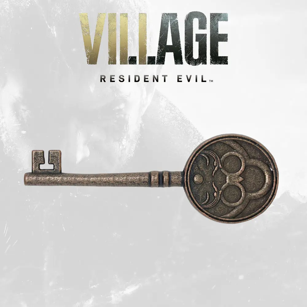 Resident Evil VIII Replica 1/1 Insignia key Limited Edition termékfotó