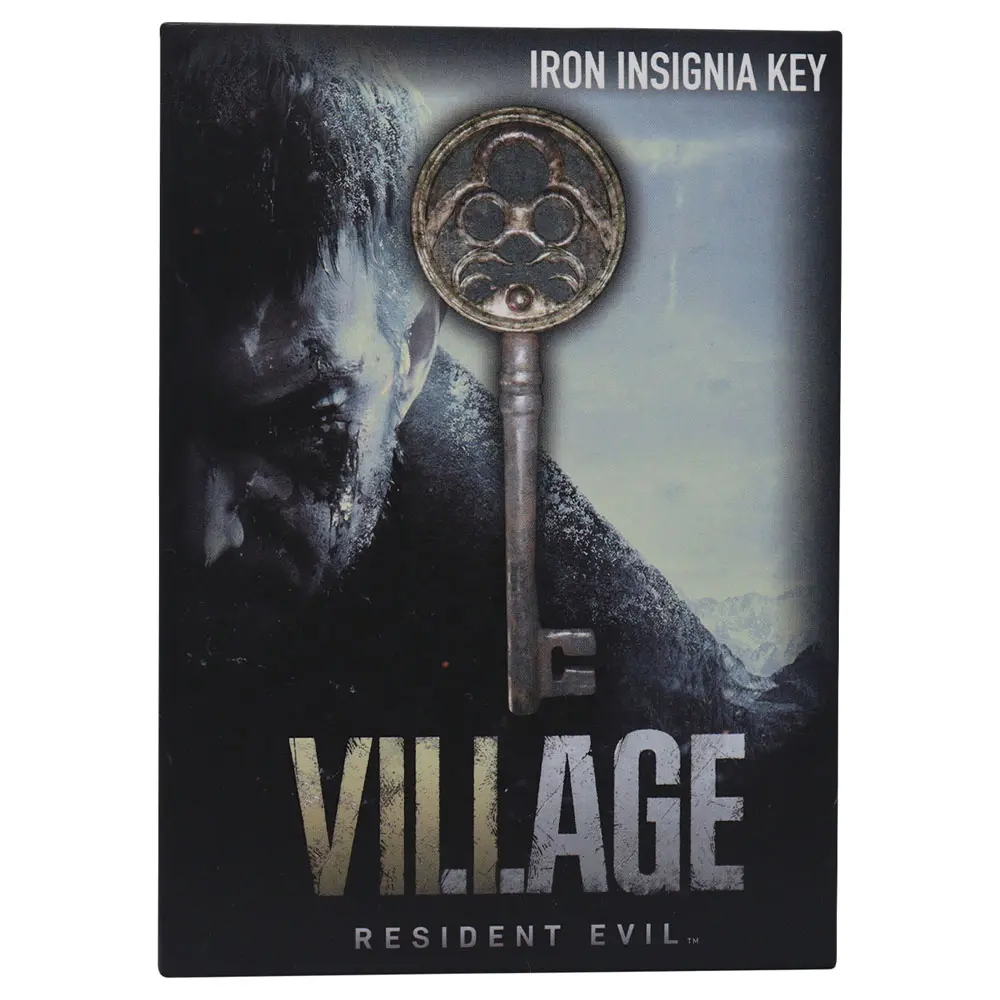 Resident Evil VIII Replica 1/1 Insignia key Limited Edition termékfotó