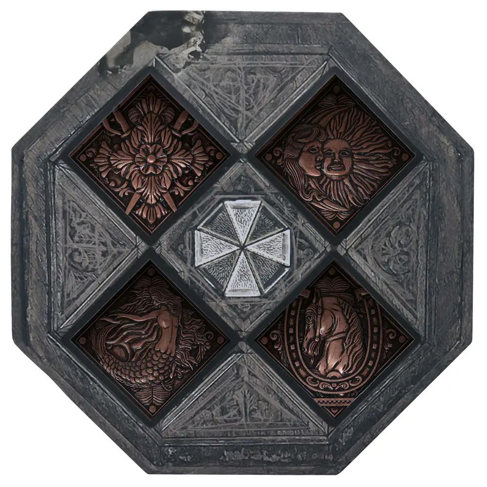 Resident Evil VIII Medallion Set House Crest Limited Edition termékfotó