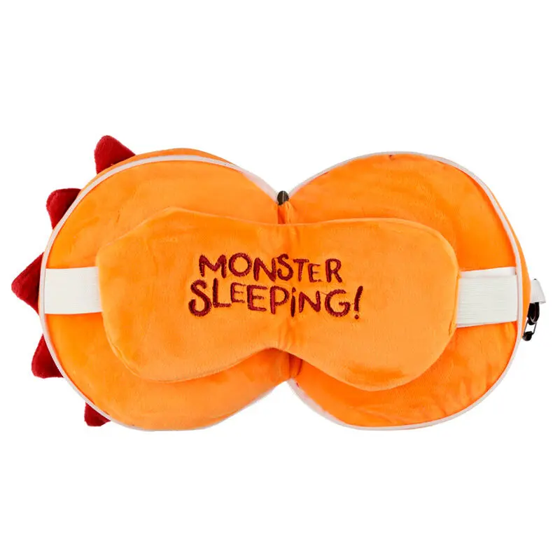 Relaxeazzz Adoramals Monstruo Monstarz travel pillow and eye mask product photo