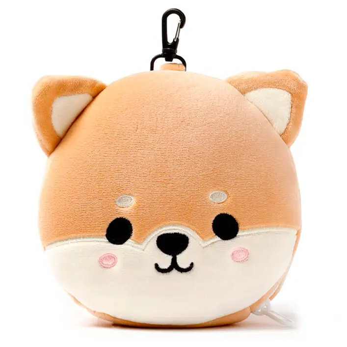 Relaxeazzz Adoramals Shiba Inu dog travel pillow and eye mask product photo