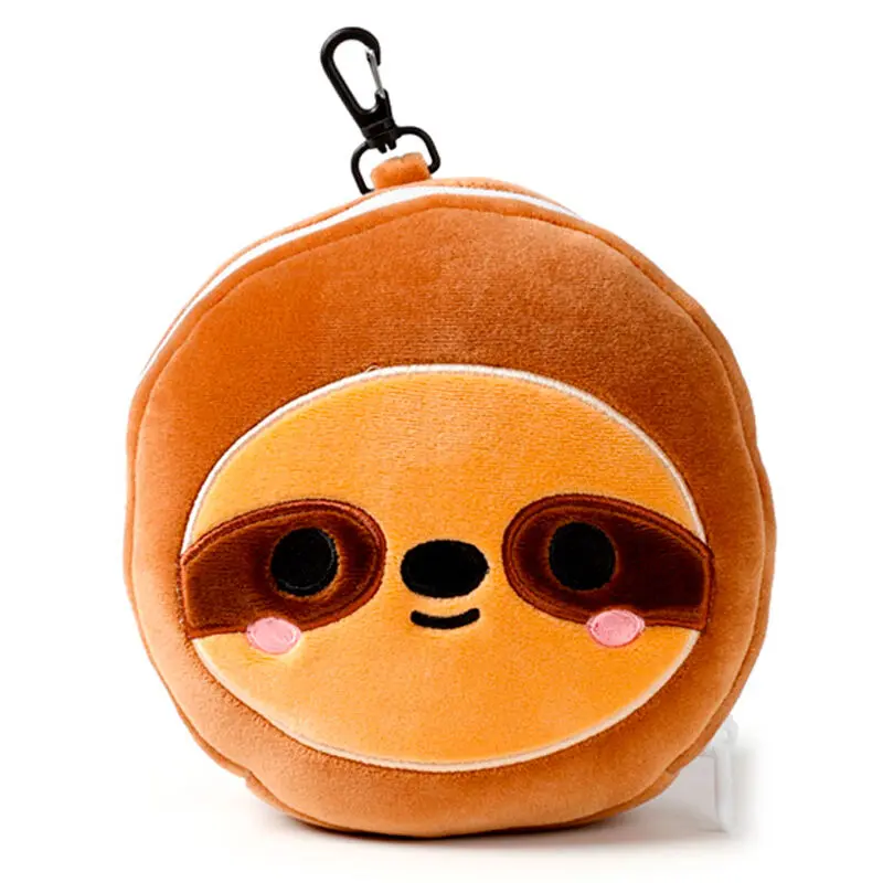 Relaxeazzz Adoramals Sloth Bear travel pillow and eye mask product photo