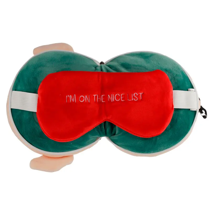 Relaxeazzz Elf travel pillow and eye mask product photo