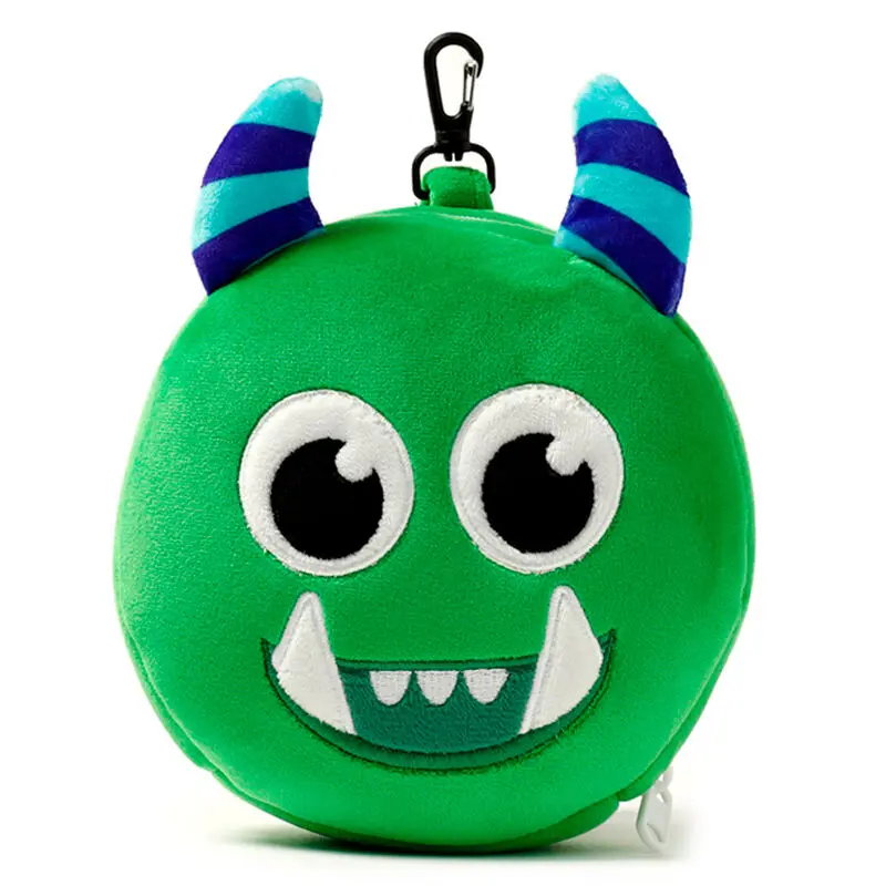 Relaxeazzz Monstruo Monstarz travel pillow and eye mask product photo