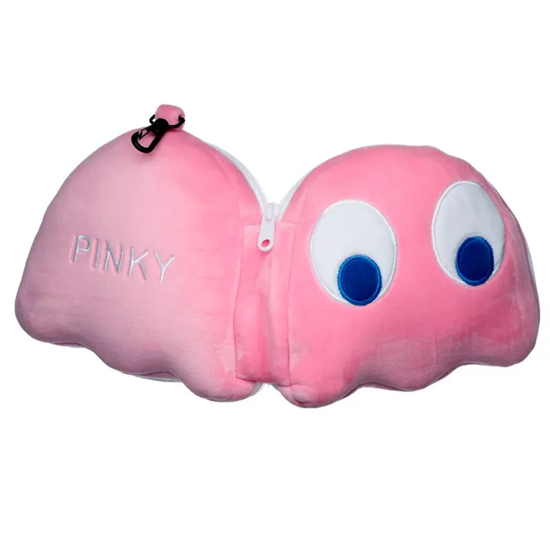 Relaxeazzz Pac-Man travel pillow and eye mask product photo