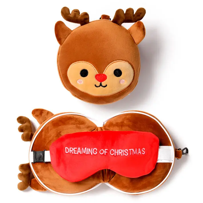 Relaxeazzz  Reno travel pillow and eye mask product photo