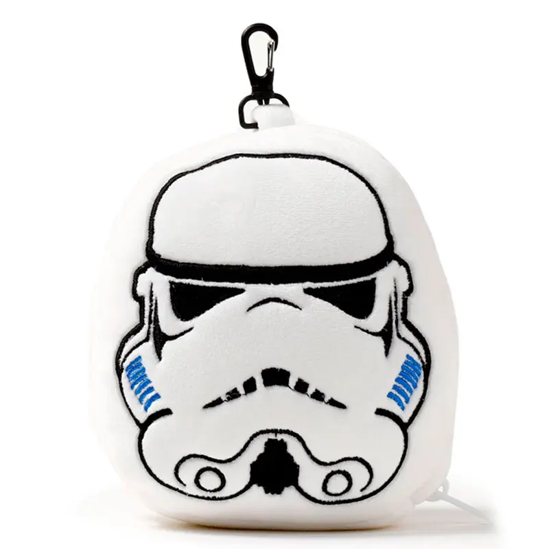 Relaxeazzz Star Wars Stormtrooper travel pillow and eye mask product photo