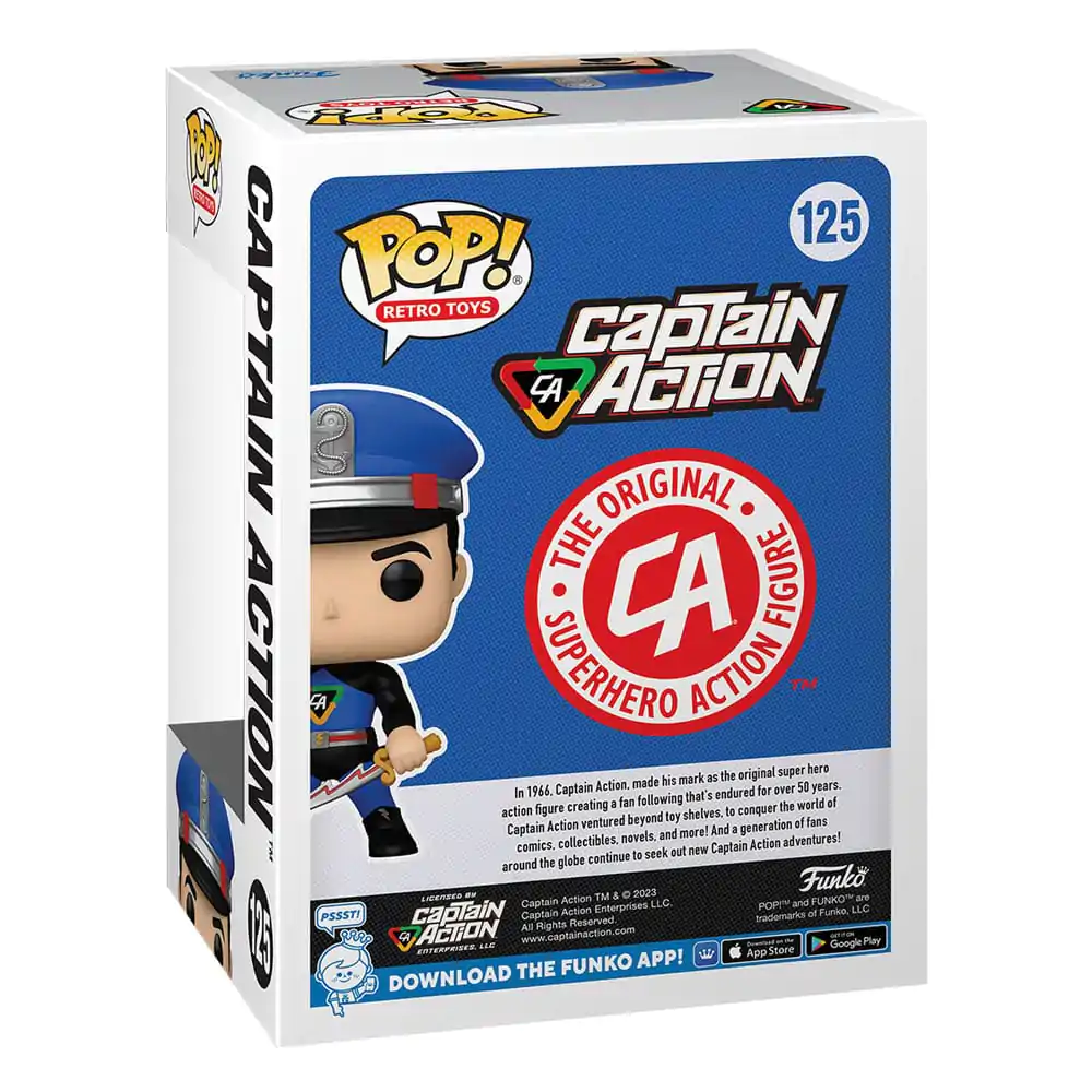 Retro Toys Heroes POP! Vinyl Figure Captain Action 9 cm termékfotó