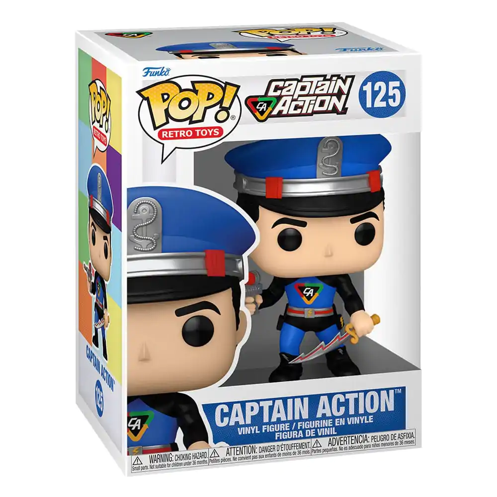 Retro Toys Heroes POP! Vinyl Figure Captain Action 9 cm termékfotó