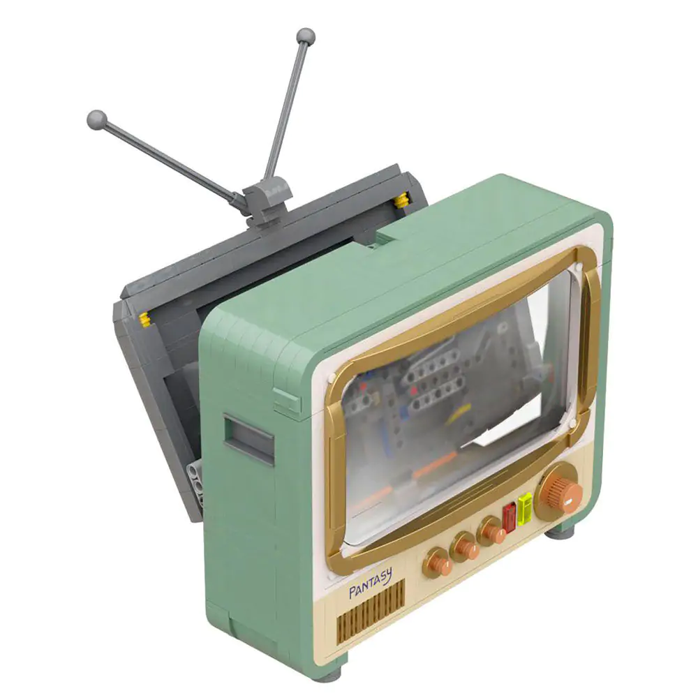 Retro TV Construction Kit 670pcs product photo