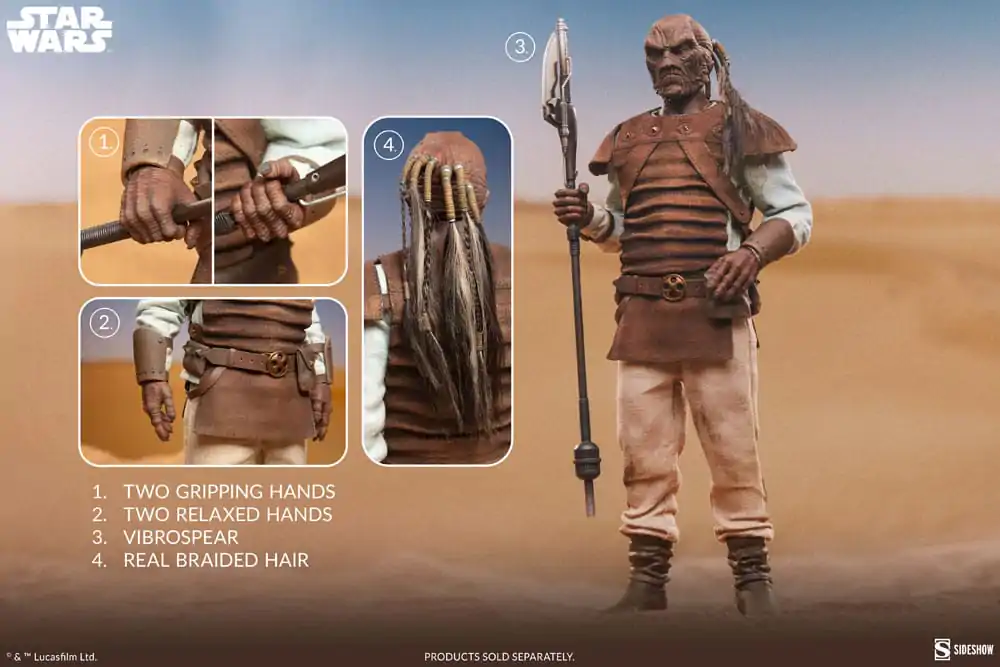 Return of the Jedi Action Figure 1/6 Pagetti Rook 32 cm product photo