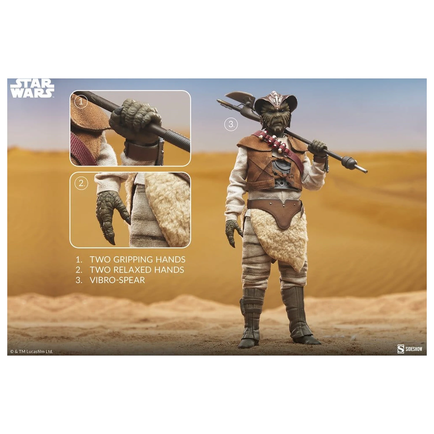 Return of the Jedi Action Figure 1/6 Wooof 32 cm product photo