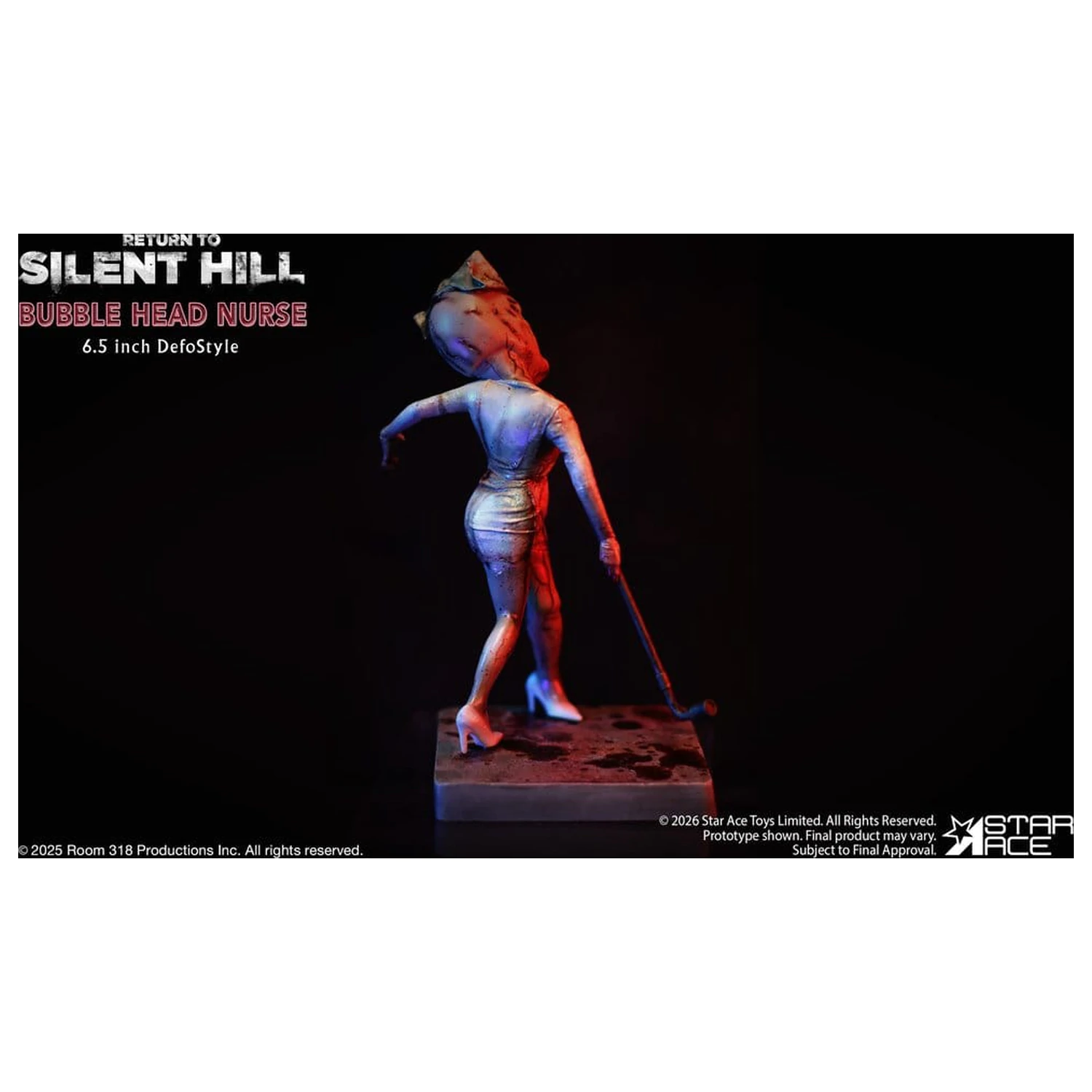 Return to Silent Hill (2026) DefoStyle Figure Bubble Head Nurse 16.5 cm product photo