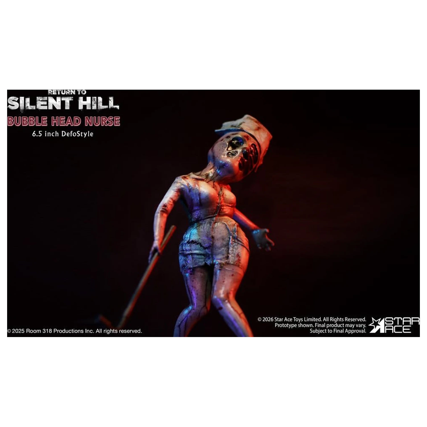 Return to Silent Hill (2026) DefoStyle Figure Bubble Head Nurse 16.5 cm product photo