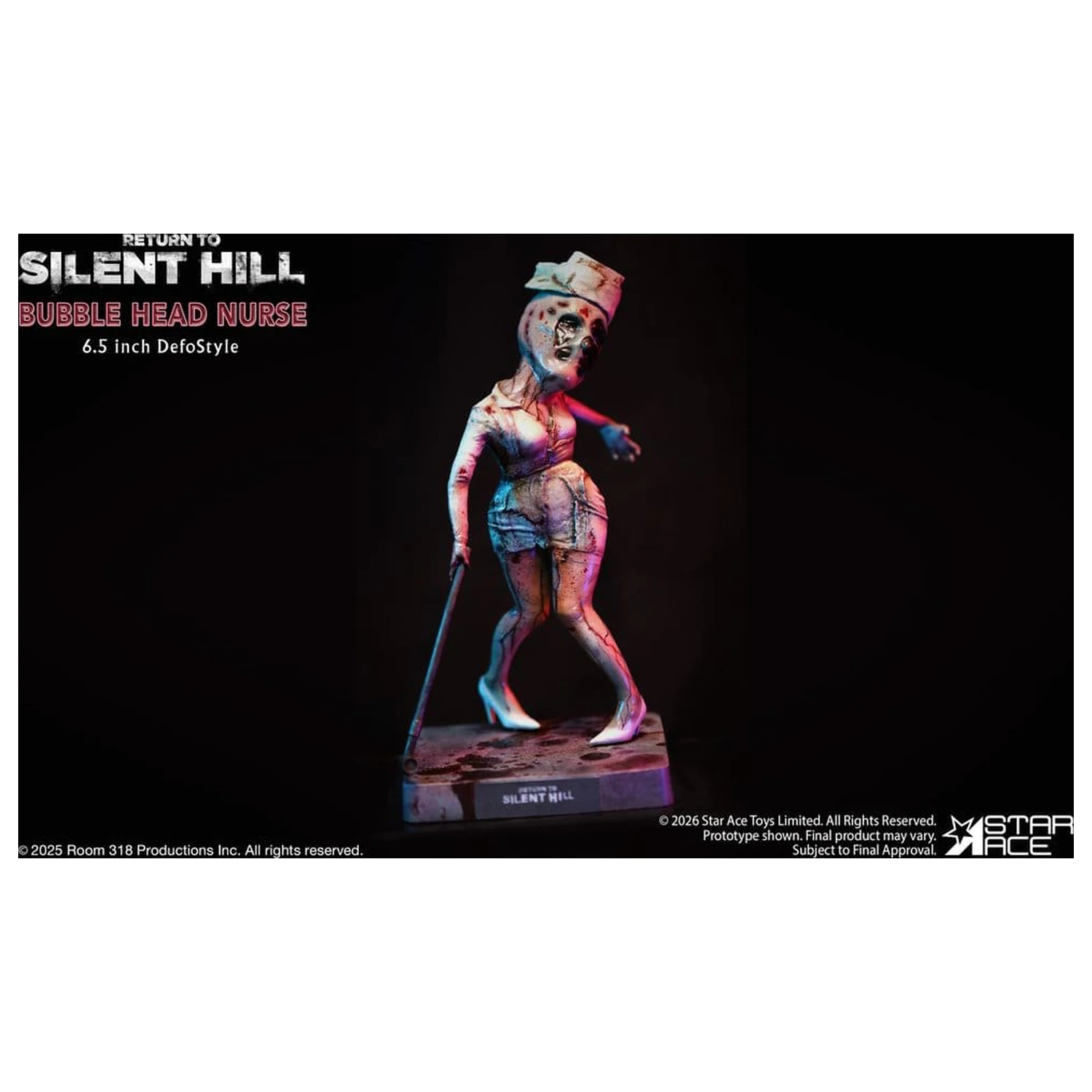 Return to Silent Hill (2026) DefoStyle Figure Bubble Head Nurse 16.5 cm product photo