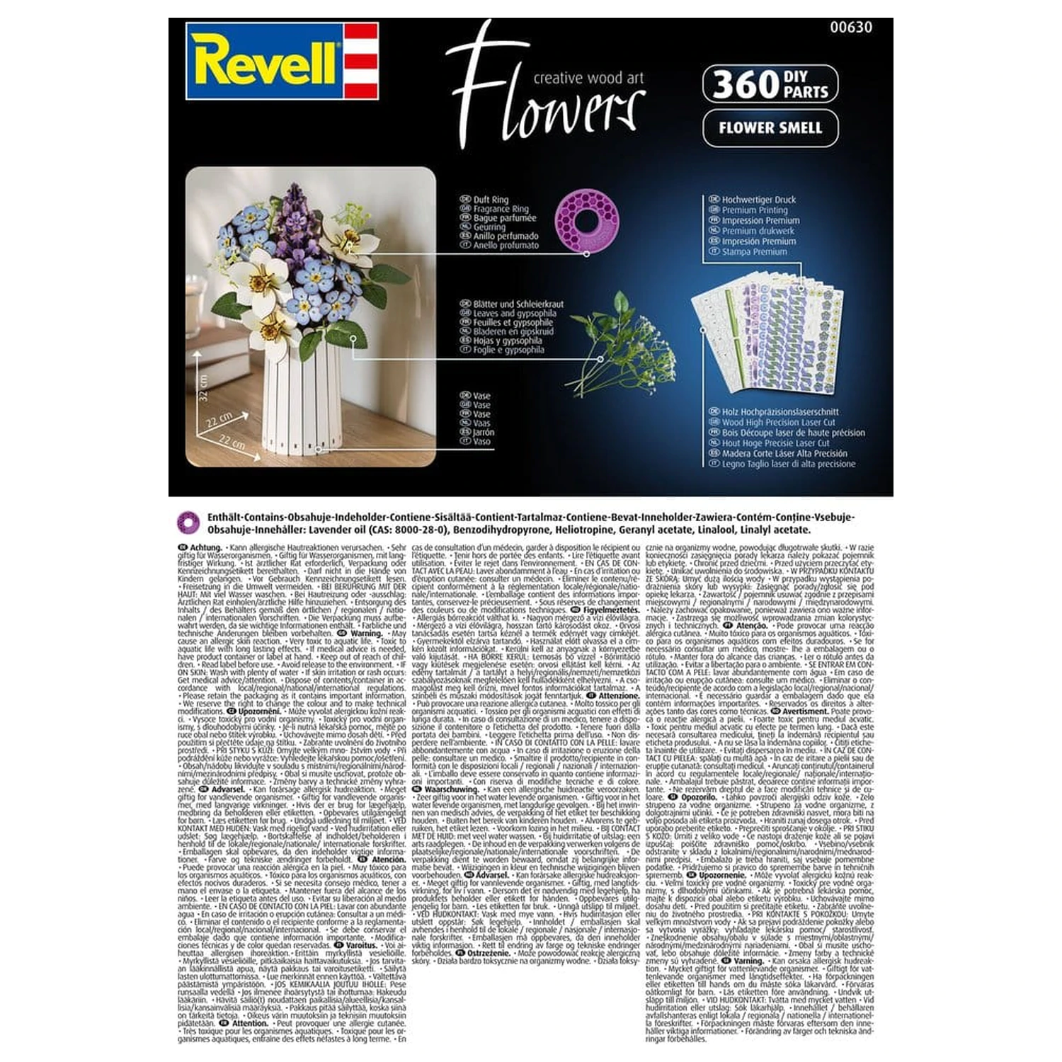 Revell Flowers Wooden Flowers Blossom Festival 22 cm product photo