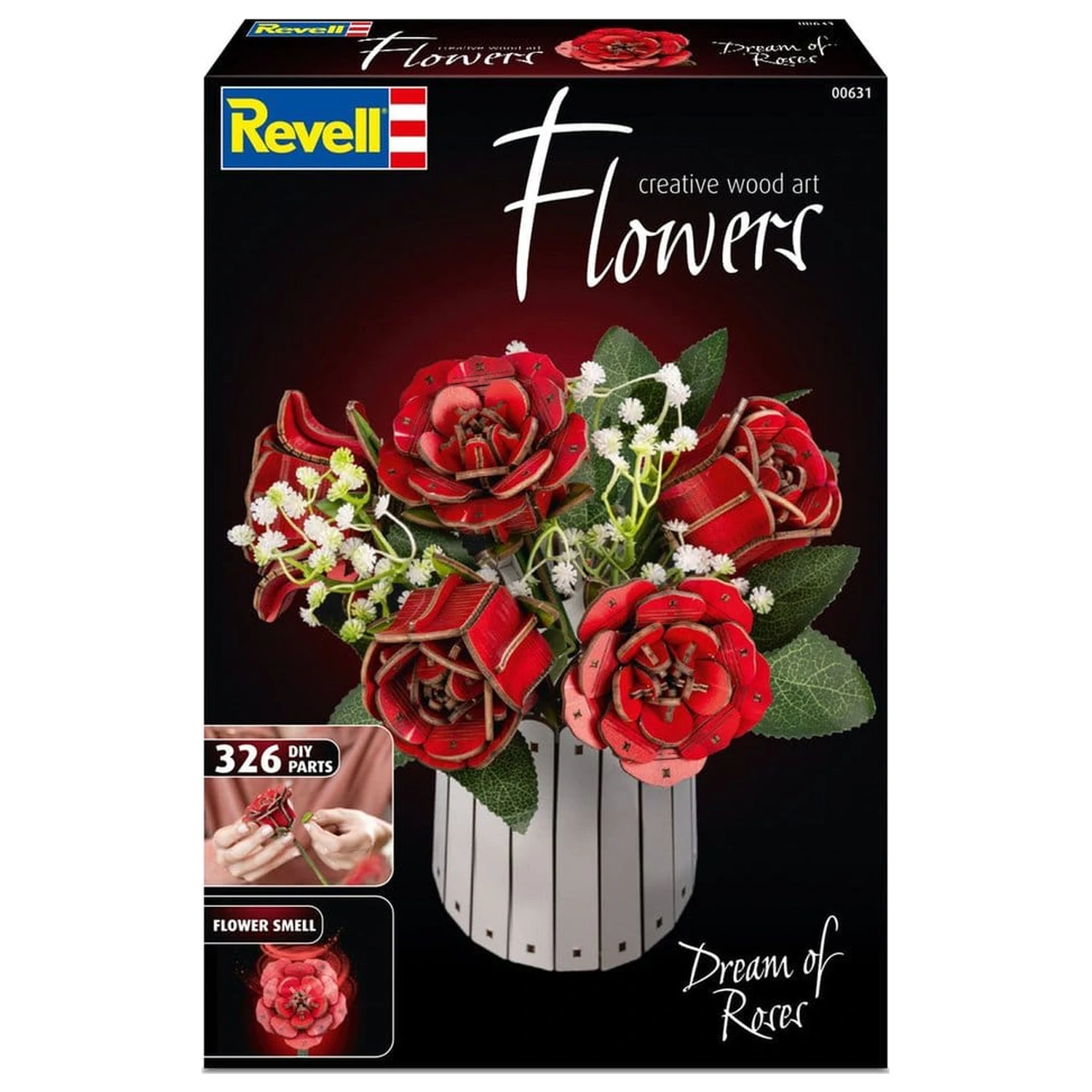 Revell Flowers Wooden Flowers Dream of Roses 22 cm product photo