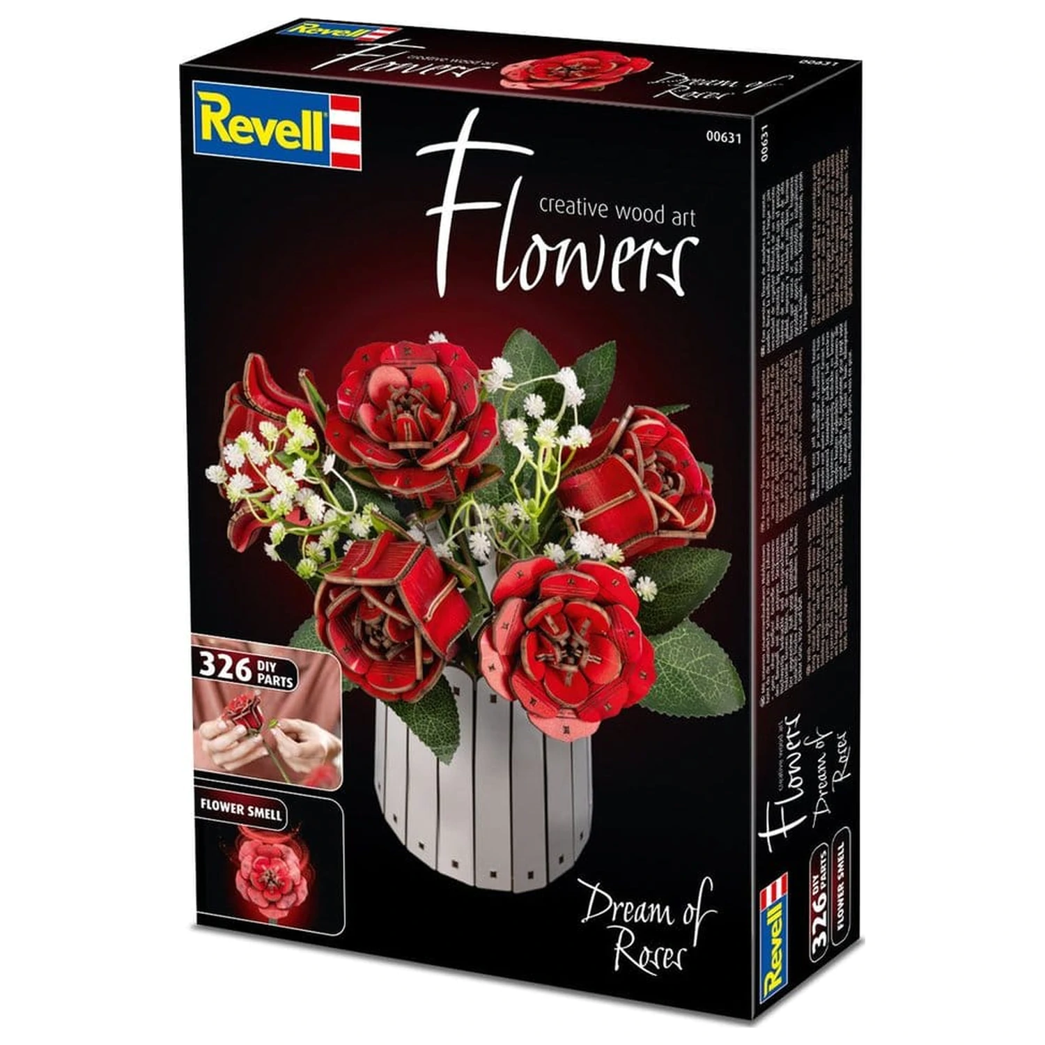 Revell Flowers Wooden Flowers Dream of Roses 22 cm product photo