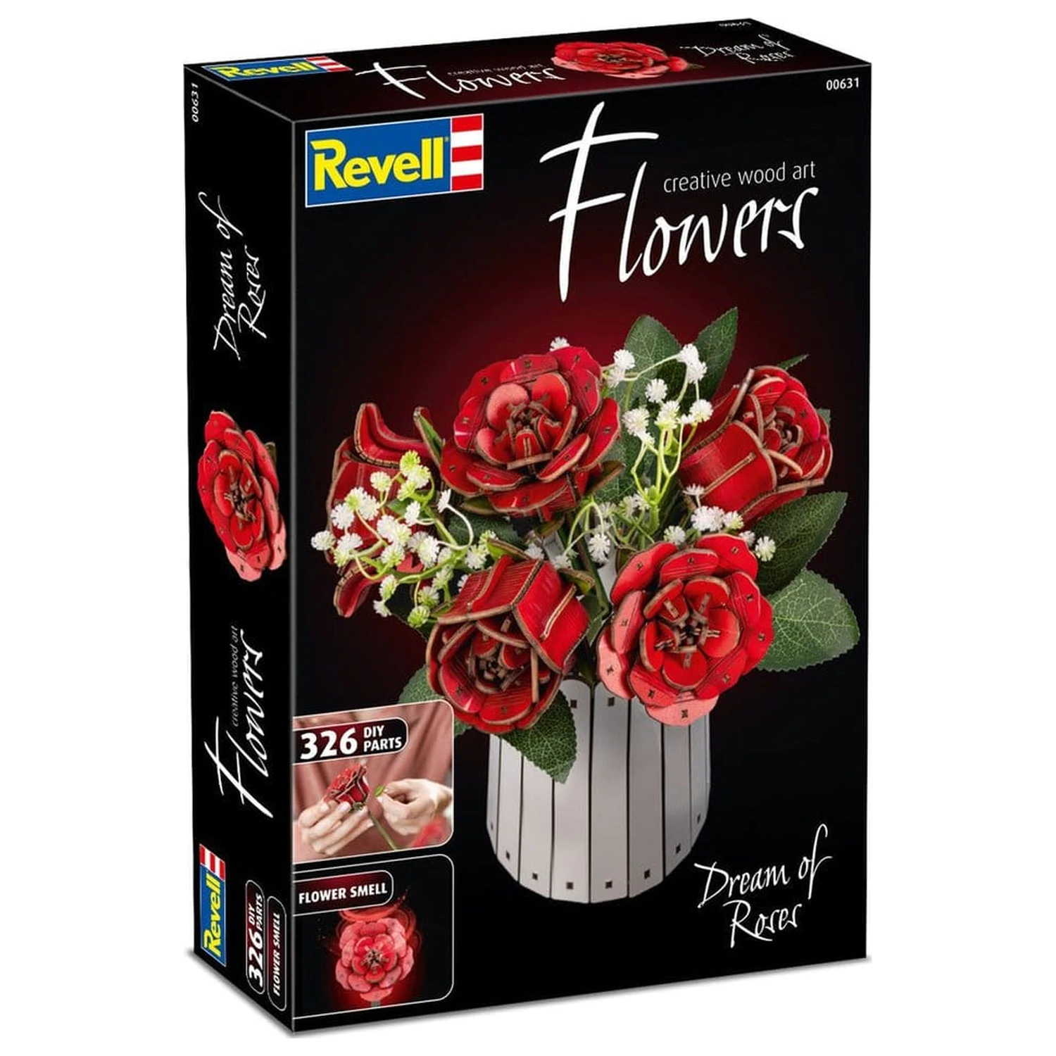 Revell Flowers Wooden Flowers Dream of Roses 22 cm product photo