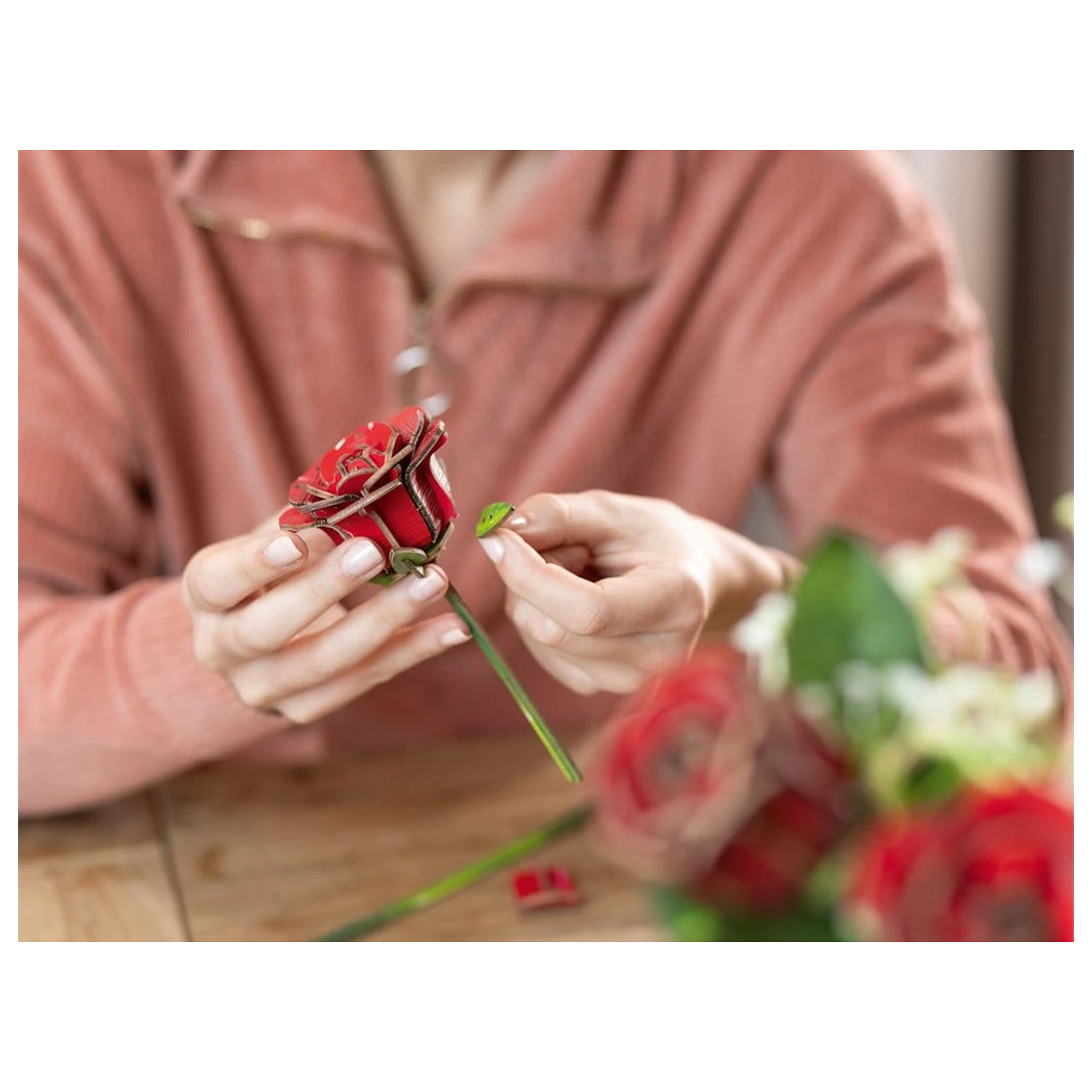 Revell Flowers Wooden Flowers Dream of Roses 22 cm product photo