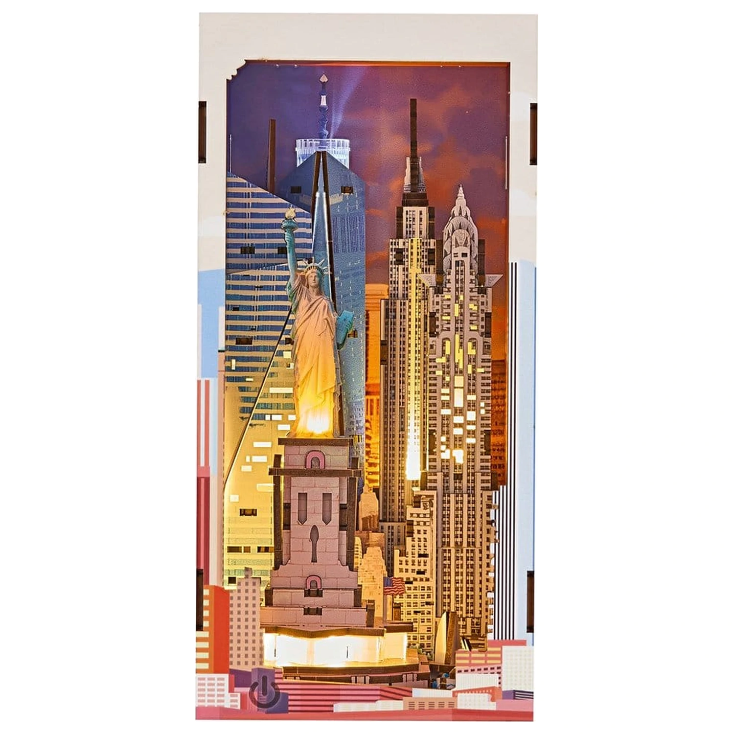 Revell Tiny Adventures Book Nook Mini Diorama New York 18 cm product photo