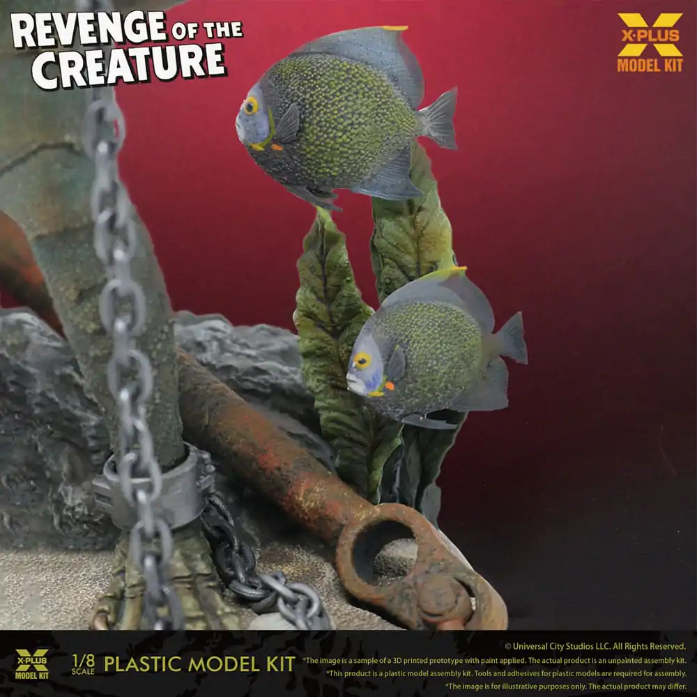 Revenge of the Creature Plastic Model Kit 1/8 Creature 28 cm product photo