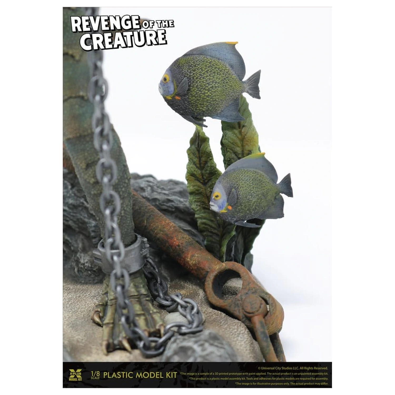 Revenge of the Creature Plastic Model Kit 1/8 Revenge of the Creature 28 cm (Reproduction) product photo