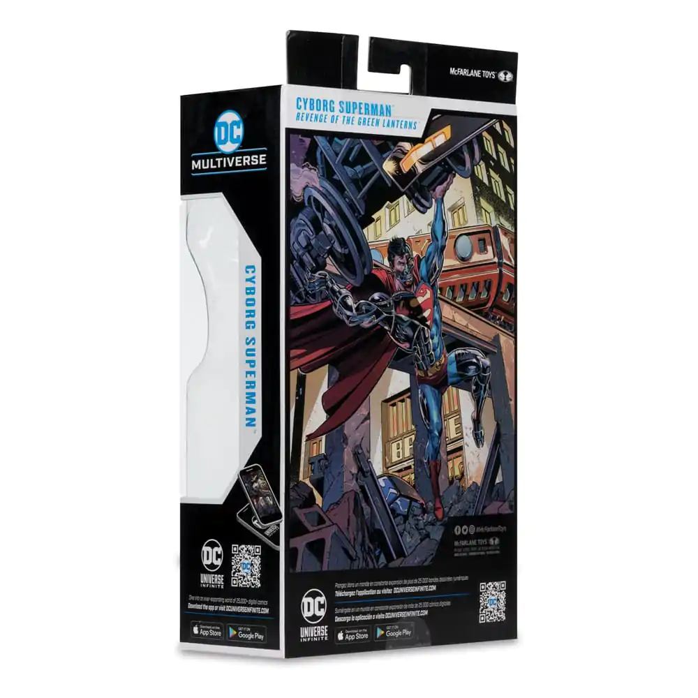 Revenge of the Green Lanterns DC Multiverse Action Figure Cyborg Superman 18 cm product photo