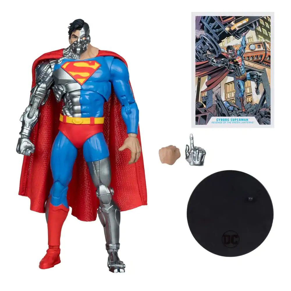 Revenge of the Green Lanterns DC Multiverse Action Figure Cyborg Superman 18 cm product photo