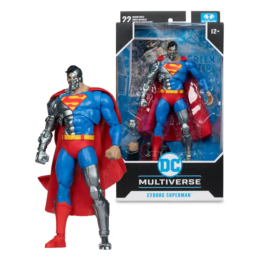 Revenge of the Green Lanterns DC Multiverse Action Figure Cyborg Superman 18 cm product photo