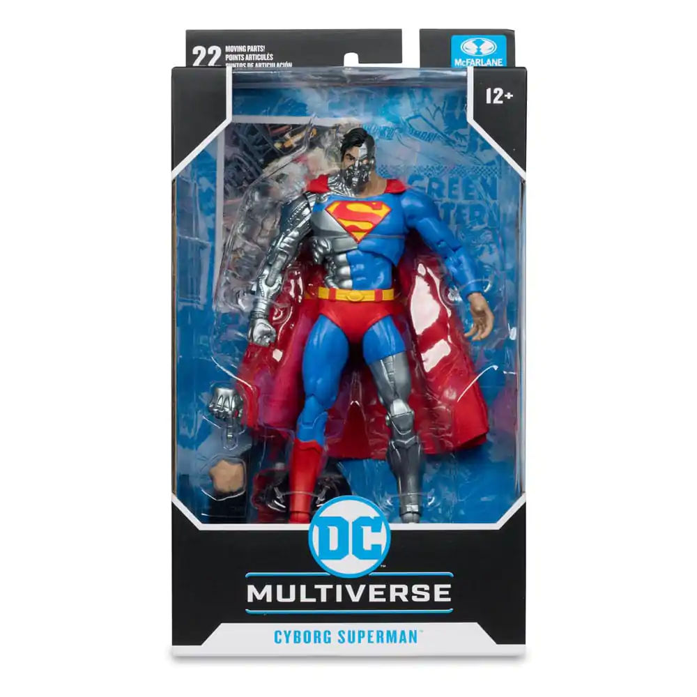 Revenge of the Green Lanterns DC Multiverse Action Figure Cyborg Superman 18 cm product photo
