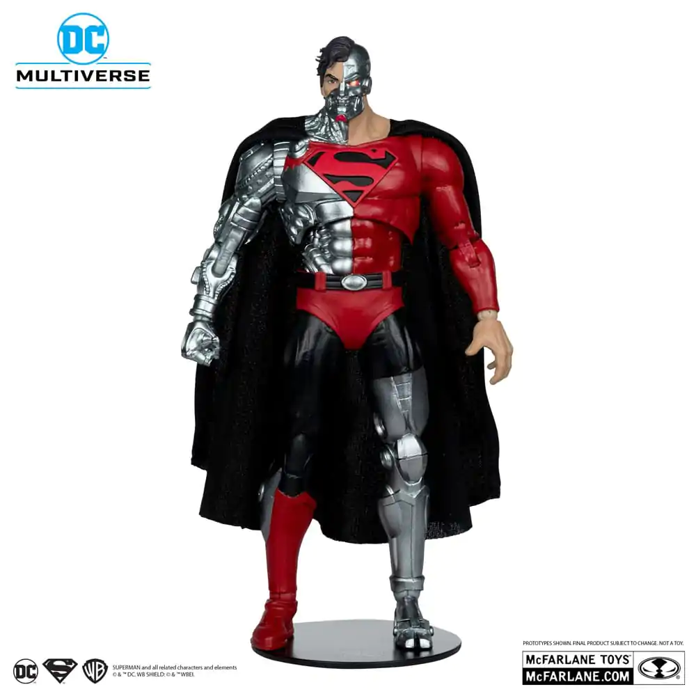 Revenge of the Green Lanterns DC Multiverse Action Figure Cyborg Superman (Gold Label) 18 cm product photo